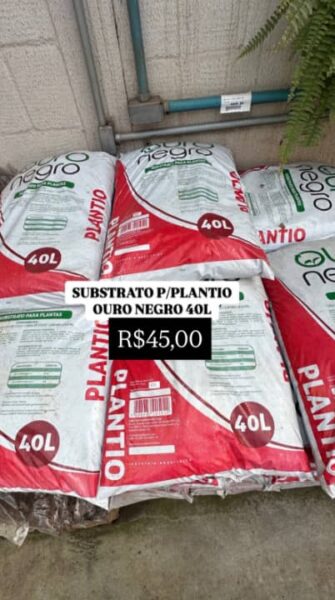 SUBSTRATO PLATIO OURO NEGRO 40L